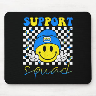 Support Squad Down Syndrome Awareness Day Groovy Mousepad