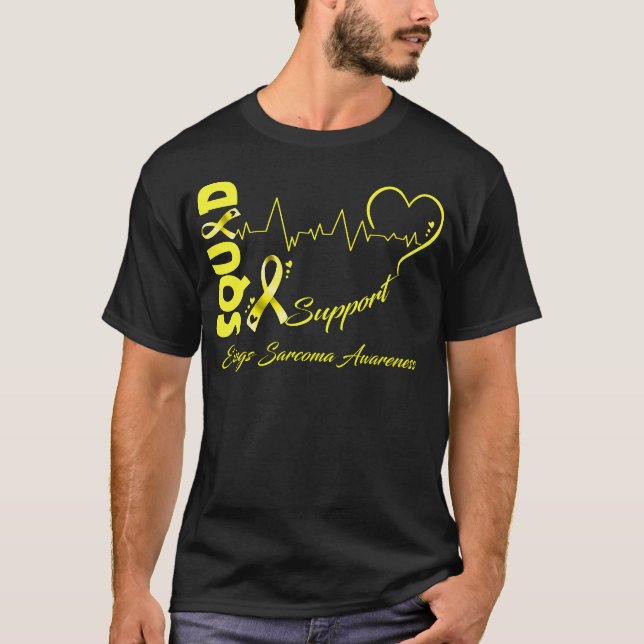Support Squad EWINGS SARCOMA AWARENZ T-Shirt (Vorderseite)