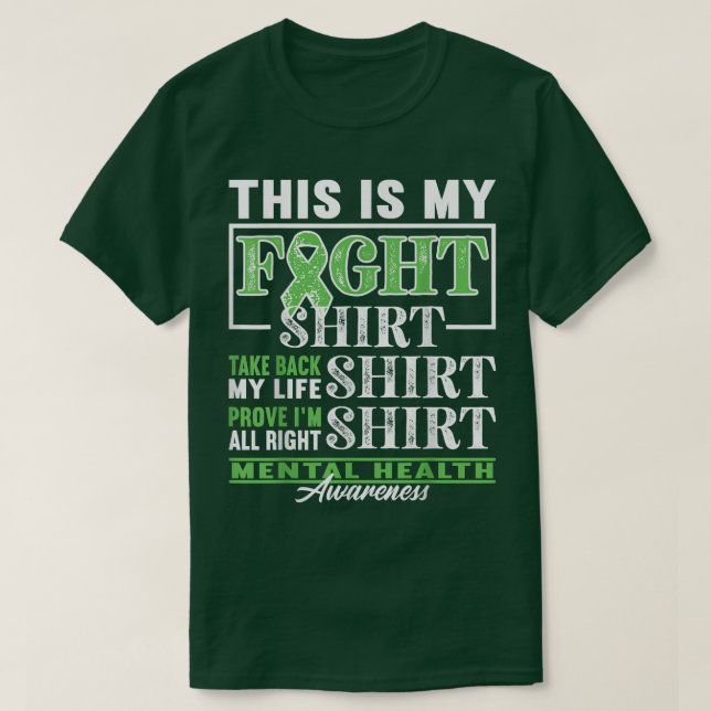 Support Squad I Fight Shirt I Depression & Mental  (Design vorne)