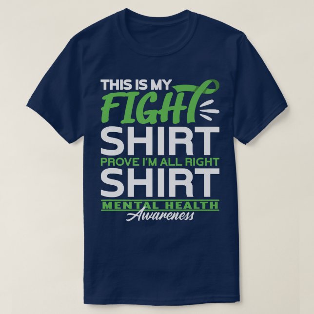 Support Squad I Fight Shirt I Depression & Mental  (Design vorne)