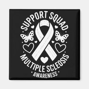 Support Squad Multiple Sklerose-Bewusstseinsgruppe Magnet