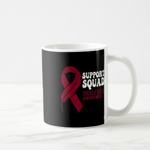 Support Squad - Sichelzellämie Monat Burgun Kaffeetasse