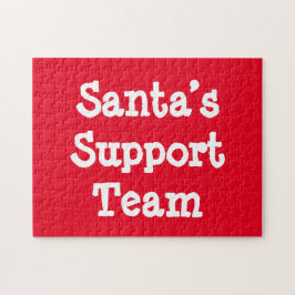 Support-Team des Weihnachtsmanns