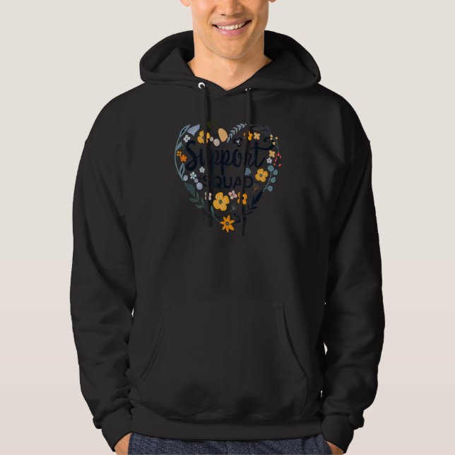 Support-Team-Lehrer-Support-Squad Hoodie (Vorderseite)
