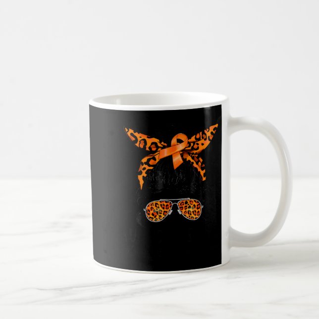 Support-Team Multiple-Sklerose-Bewusstseins-Unorde Kaffeetasse (Rechts)