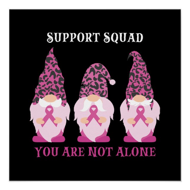Support-Team Sie sind nicht allein Poster (Vorderseite)