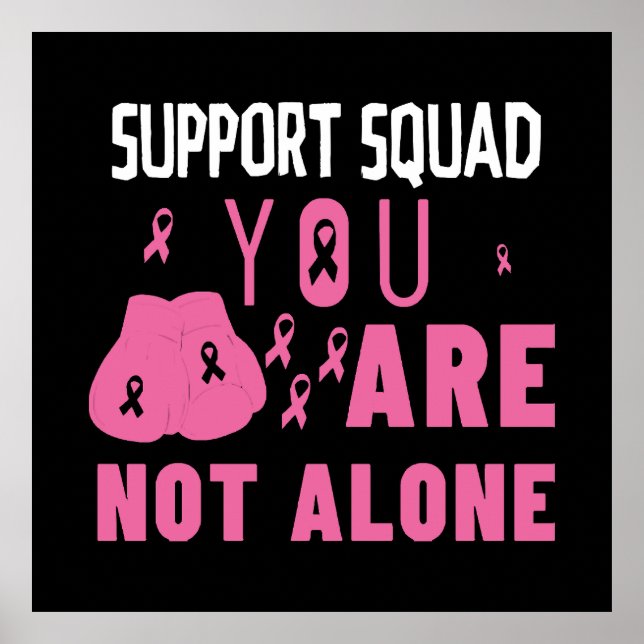 Support-Team Sie sind nicht allein Poster (Vorne)