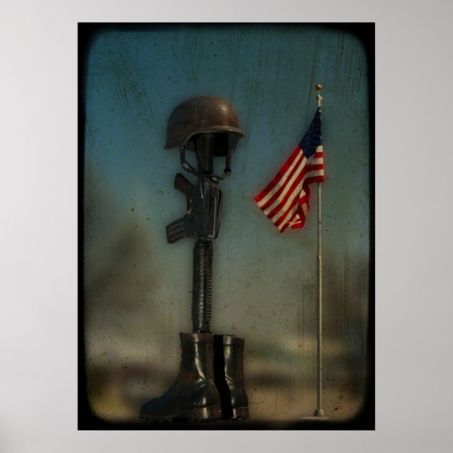 Support The Troops Poster (Vorne)