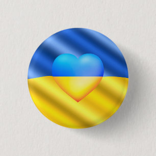 Support Ukraine Button - Freiheit