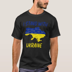 Support Ukraine I Stand With Ukraine, Flag Ukraine T-Shirt