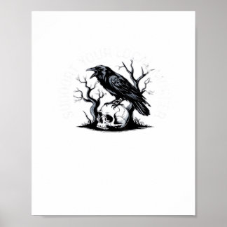 Support Your Local Murder Classic Design Poster