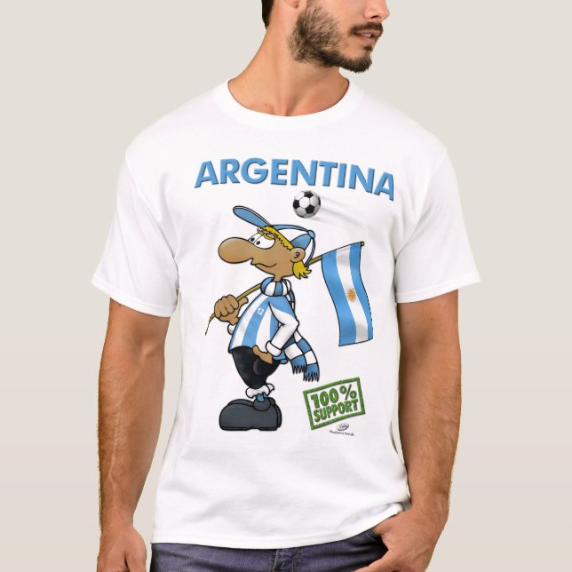 Supporter Argentina T-Shirt (Vorderseite)