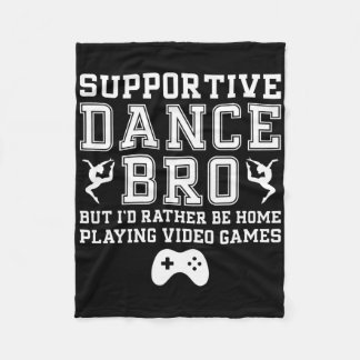 Supportives Tanzbro-Tanz Bruder eines Tänzerin Bro Fleecedecke