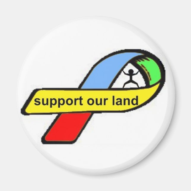 SupportOurLand Magnet (Vorne)
