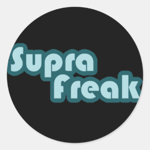 Supra Freak Runder Aufkleber