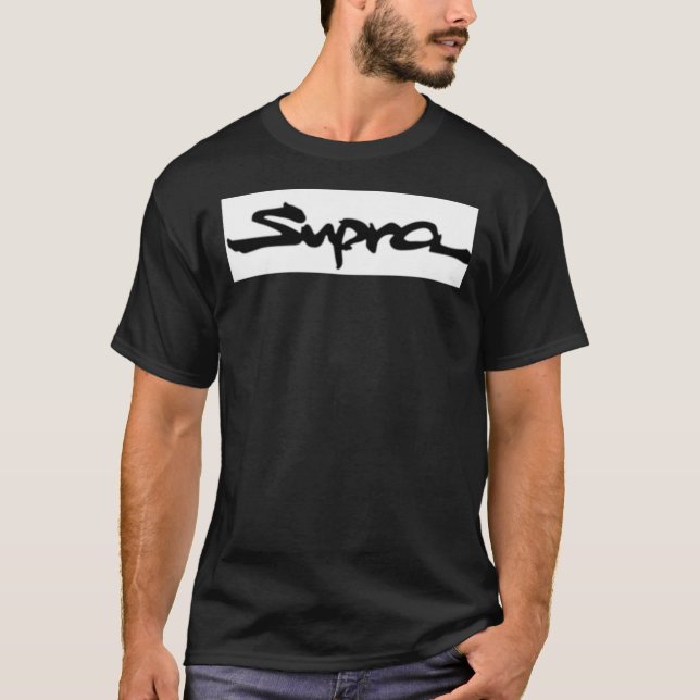 Supra Logo Klassischer T - Shirt (Vorderseite)
