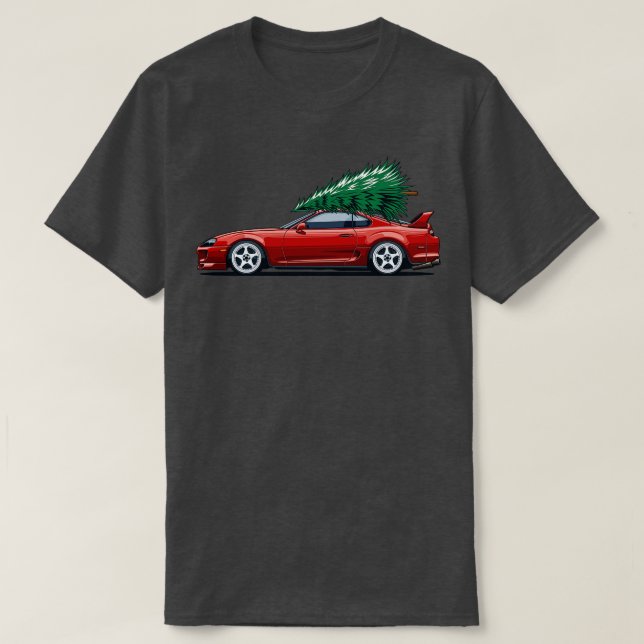 Supra mk4 Xmas tree T-Shirt (Design vorne)
