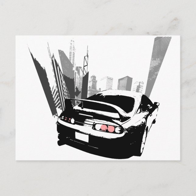 Supra Rollin' Postkarte (Vorderseite)