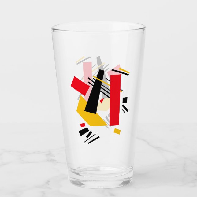 Suprematiker Glas (Vorderseite)