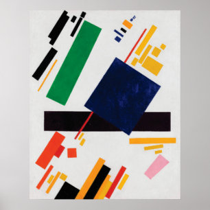 Suprematist Zusammensetzung durch Kazimir Malevich Poster