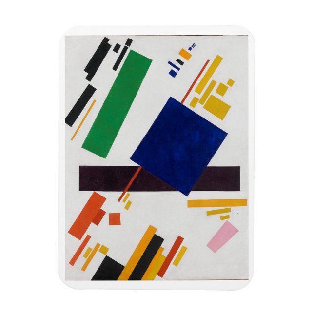 Suprematistische Zusammensetzung, 1915 Kazimir Mal Magnet (Vertikal)