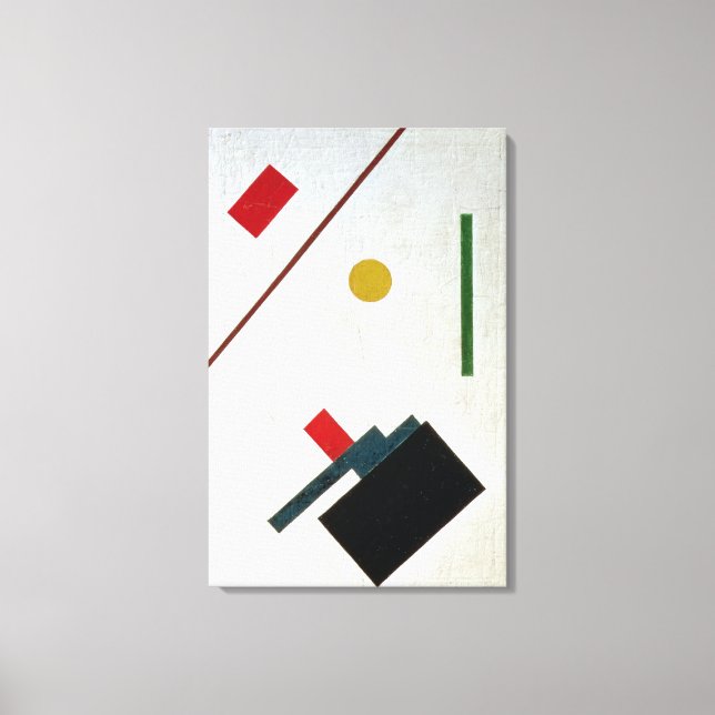 Suprematistische Zusammensetzung, 1915 Leinwanddruck (Vorderseite)