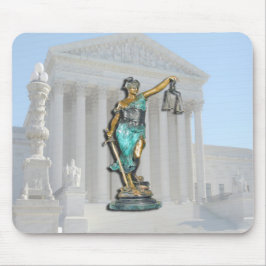 SUPREME-CT-LADY-JUSTICE MOUSEPAD