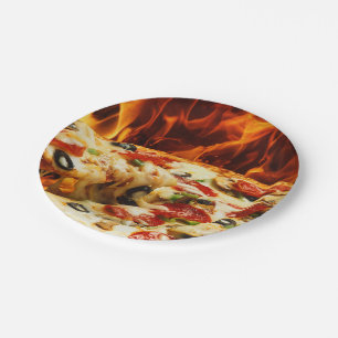 Supreme Pizza Pappteller