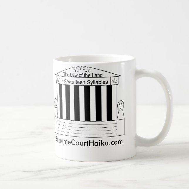 SupremeCourtHaiku.com-Kaffeetasse Kaffeetasse (Rechts)