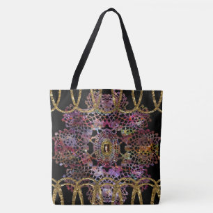 Suprine Cool Girly Baroque Muster Tasche