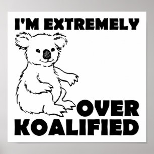 Sur Koalafied Funny Poster