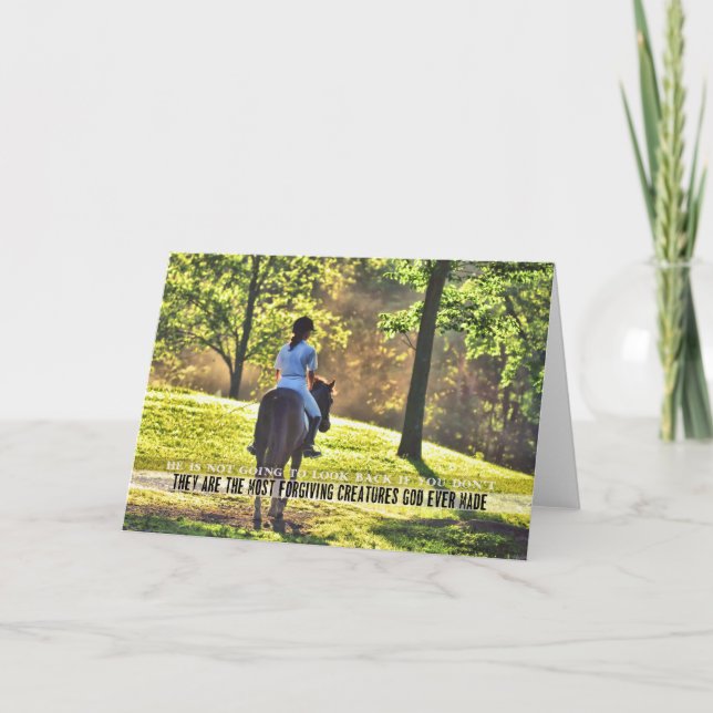 SUR LA Carte de voeux SHOWGROUNDS (Devant)