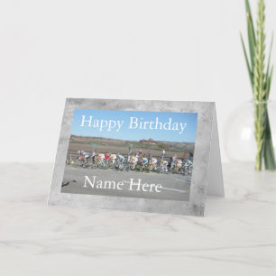 Sur la colline - Carte d'anniversaire
