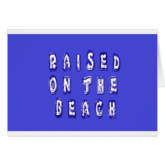 Sur la plage : Un design nautique (Devant horizontal)