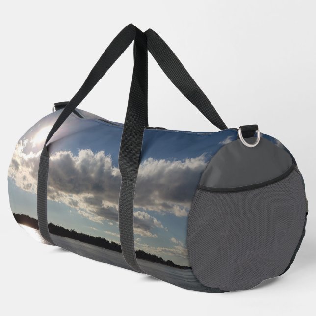 "Sur la rivière" Sac à double (Coin droit)