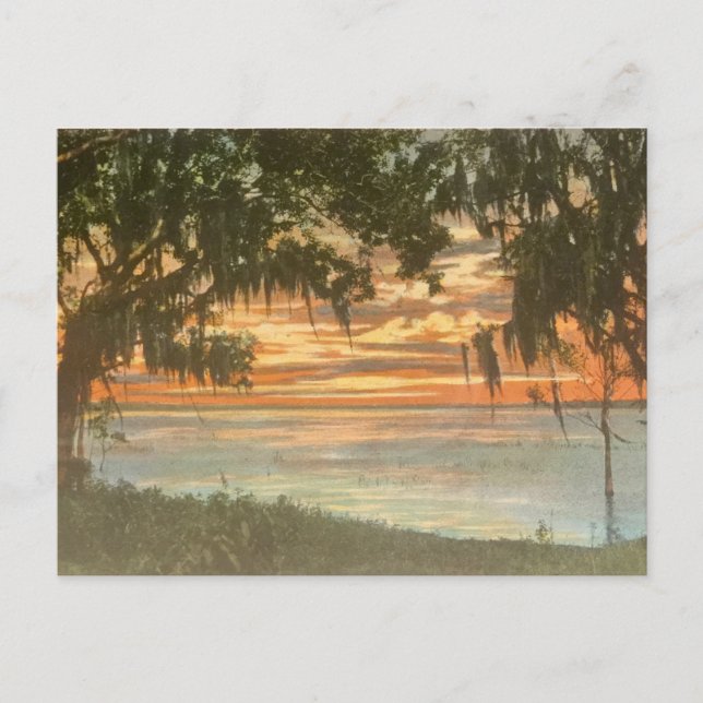 Sur la route avec carte postale de vacances (Devant)