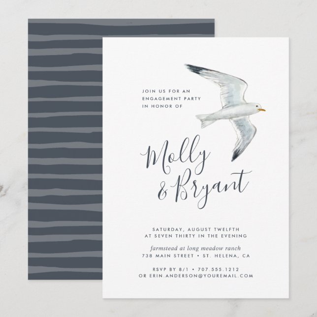 Sur l'aile | Invitation de la partie d'engagement (Devant / Derrière)