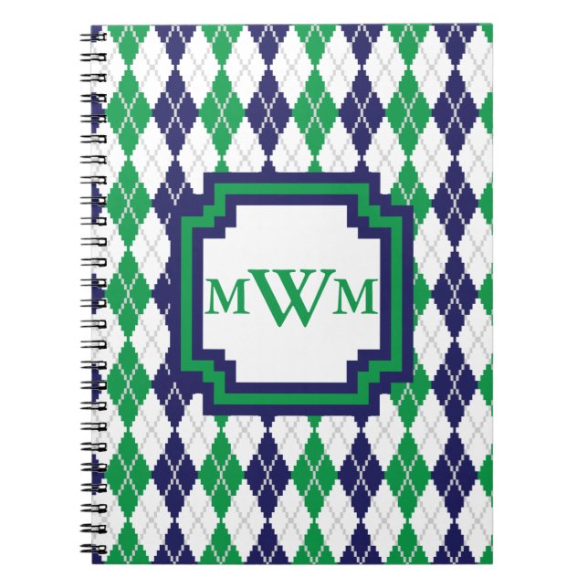 Sur le Carnet du Jacquard vert (Devant)