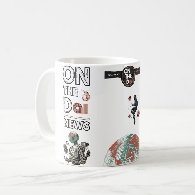 SUR LE Dai News Mug (Devant gauche)
