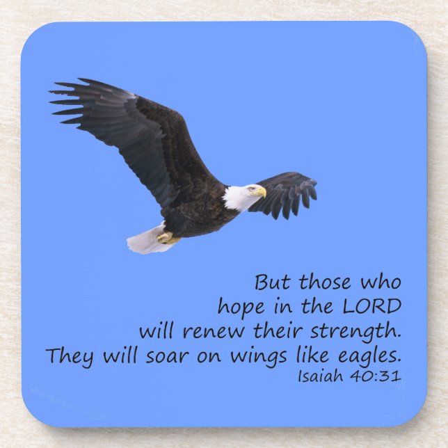 Sur les ailes comme les Dessous de verre d'aigle (Devant)