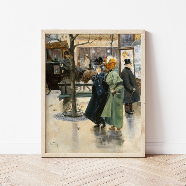 Sur les Boulevards | Louis Abel-Truchet Poster (Von Creator hochgeladen)