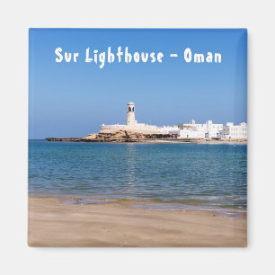 Sur Leuchtturm - Sur, Oman Magnet