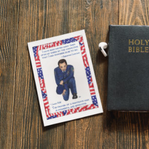 Sur mes genoux Carte postale Inspirative