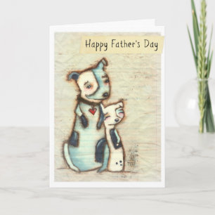 Sur mon côté - carte Fête des pères