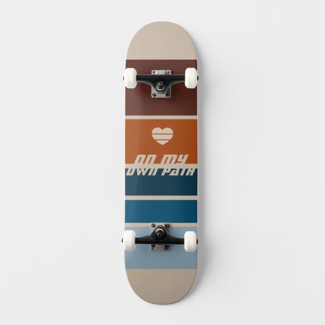Sur mon propre skateboard (Recto)