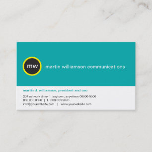 Sur place carte de visite