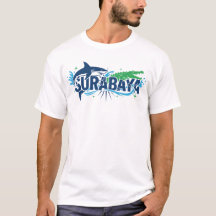 Surabaya T - Shirt - Bold Maritime City Name Graph