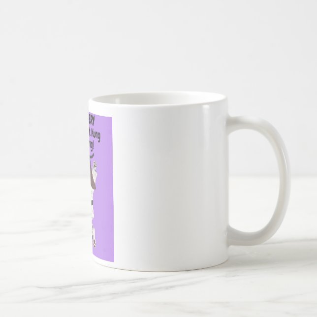 Surely EVERY Basset wasn't Kung Fu Fighting Mug (Droite)