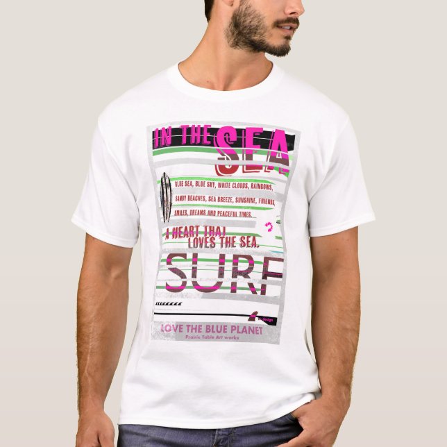 surf 1 T-Shirt (Vorderseite)