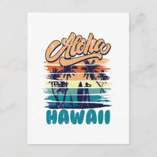 Surf - Aloha Hawaii Begleitkarte